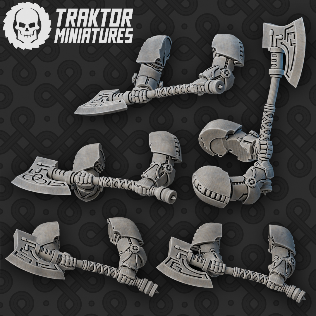 Jomsviking Huskarlar Axes